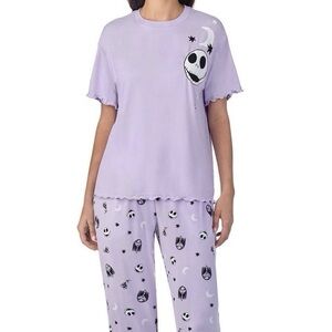 Purple Pajamas with The Nightmare Before Christmas print*